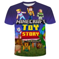 T-shirt Minecraft Toy Story