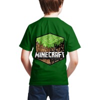 T-shirt Logo Minecraft dos