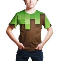 T-shirt Minecraft Pixels