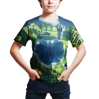 T-shirt Minecraft Terre