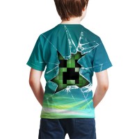 T-shirt Minecraft Créatures dos