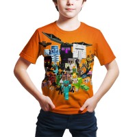 T-shirt Minecraft Monstres