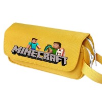 Trousse Minecraft Logo jaune