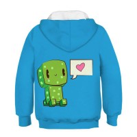 Sweat Minecraft Creeper Coeur dos