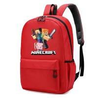 Sac Minecraft Combat rouge