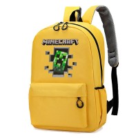 Sac Minecraft Creeper jaune