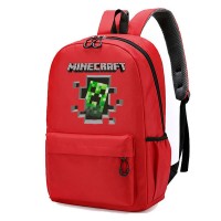 Sac Minecraft Creeper rouge