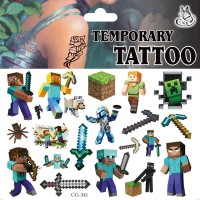 Tatouages Minecraft Équipements