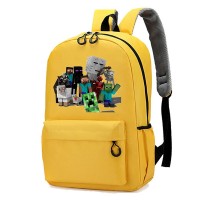 Sac Minecraft Personnages jaune