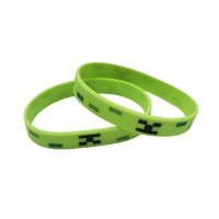 Bracelet Minecraft Vert Creeper