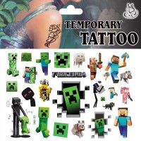 Tatouages Minecraft Creeper