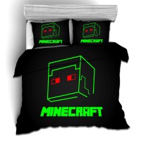 Housse Couette Minecraft Fluo