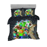 Housse Couette Minecraft Personnages