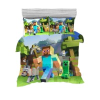 Housse Couette Minecraft Aventure